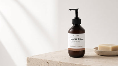 Hand Holding — Hand Cream