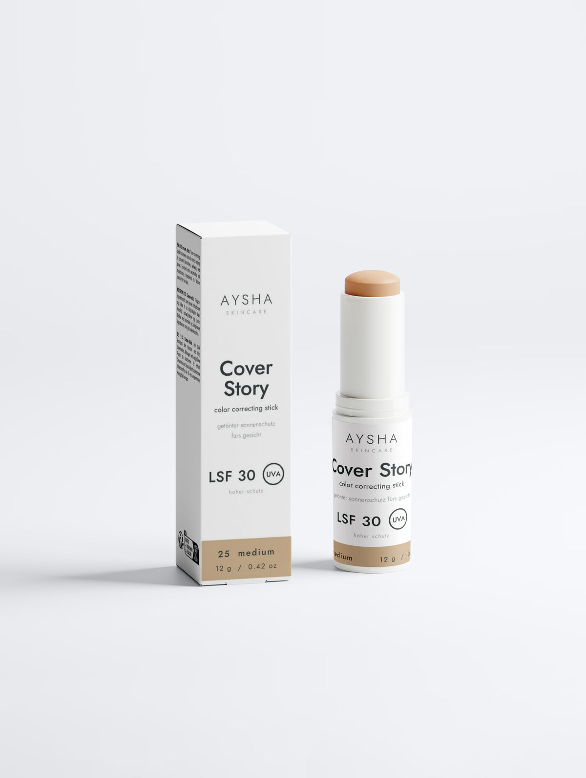 Cover Story — Tinted Mineral Stick SPF 30 · 25 Medium