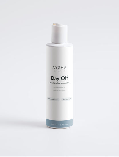 Day Off Mizellenwasser von Aysha Skincare, 200 ml Flasche