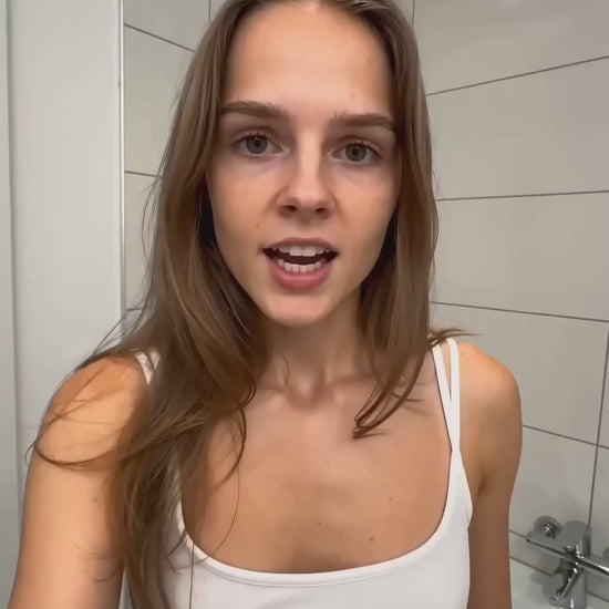 Anwendung & Schaum-Demo – Aysha Skincare Netzschwamm