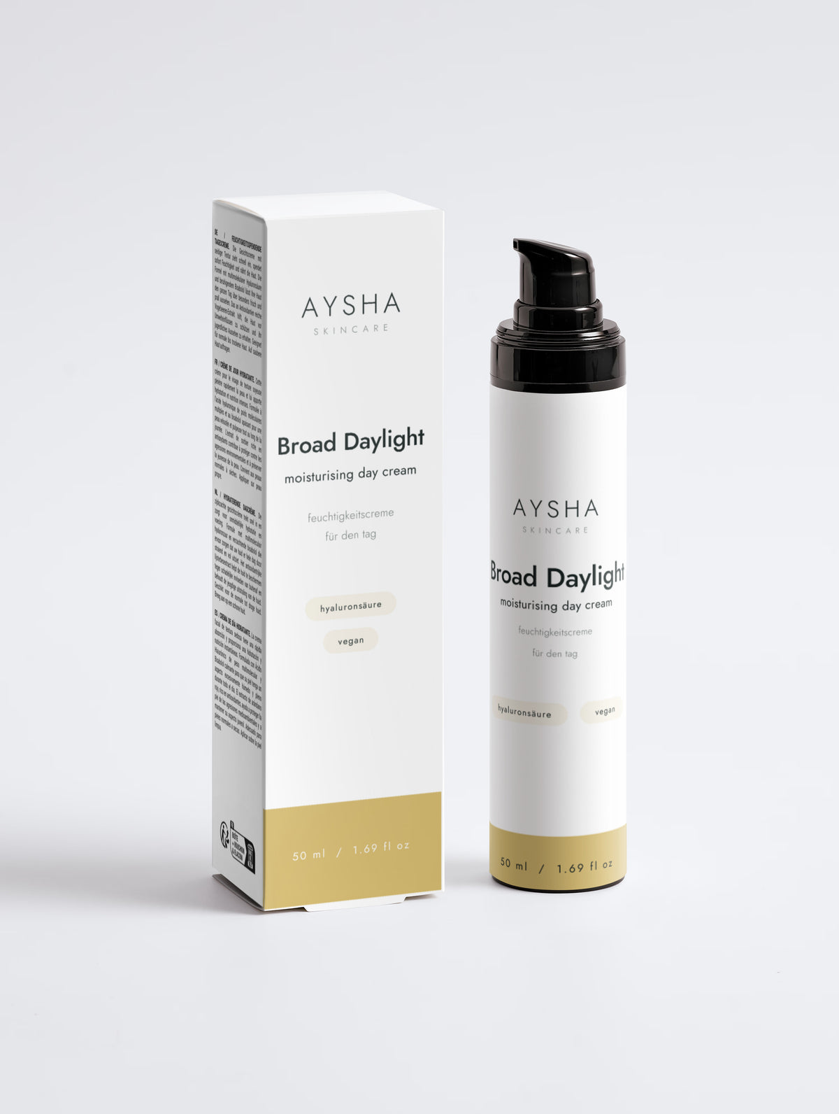 Broad Daylight Tagescreme von Aysha Skincare, 50 ml Airless-Spender
