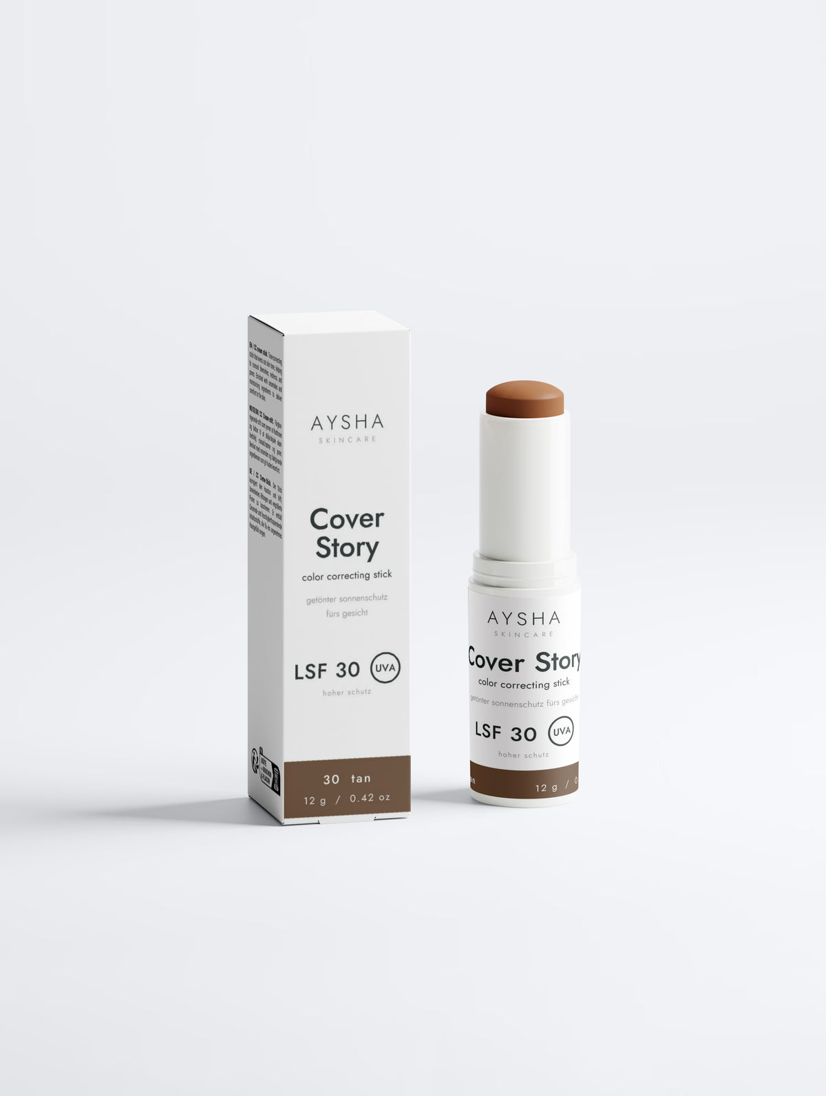 Cover Story — Tinted Mineral Stick SPF 30 · 30 Tan