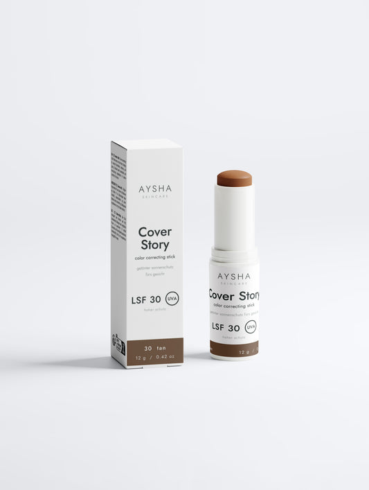 Cover Story — Tinted Mineral Stick SPF 30 · 30 Tan